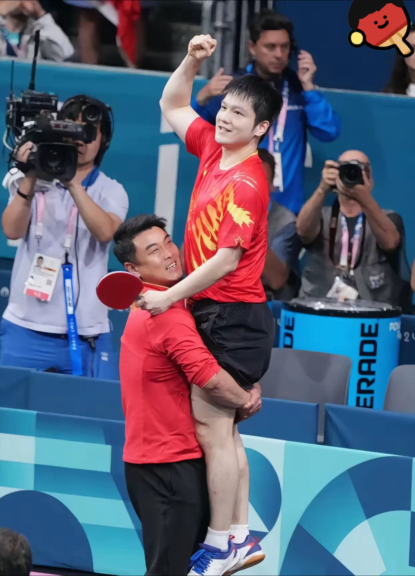 法国队碾压中国队,王皓状态火热 法国队碾压中国队,王皓状态火热